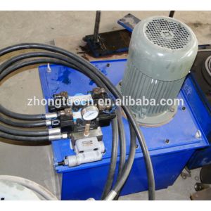 Two Waves Steel Roll Forming Machine / Portable Metal Roofing Machine High