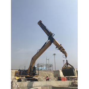 KM220 Hydraulic Folding Arm Awning Robotic Miniature Loader Extraxion Large