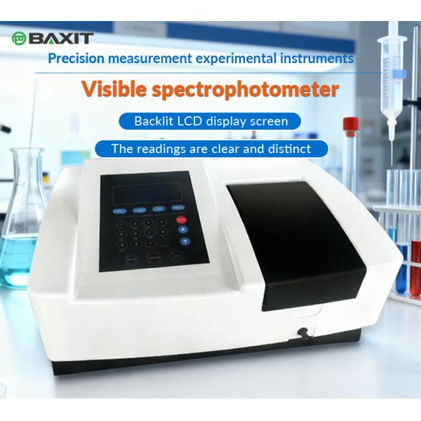 BAXIT High-precision Portable Lab Spectrometer Scannable Visible Light Photometer Visible Spectrophotometer