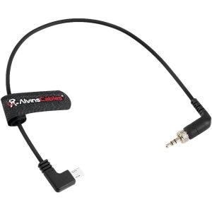 Wholesale Alvin's Locking 3.5mm TRS to Micro USB Timecode Cable for Sony, Deity, Tentacle from china suppliers