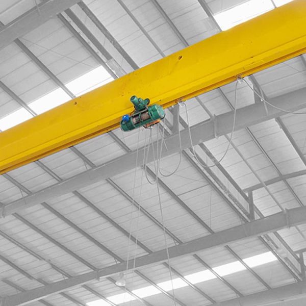LD 5t Single Girder Bridge Crane Span14.5m With Remote Control
