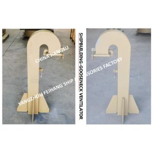Q235-A carbon steel welded gooseneck ventilator, carbon steel welded round
