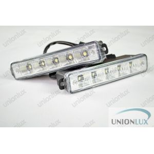 Wholesale Flexible 5 LED Car Fog Light , Small Power 6W LED DRL Light from china suppliers