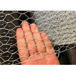 Hot Dipped Galvanized After Weaving Hexagonal Wire Mesh For Slope Protection
