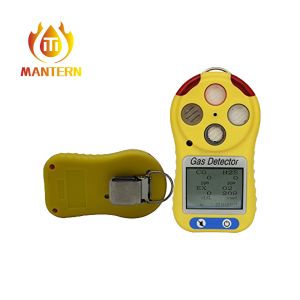 4 In 1 Multifunctional Gas Leak Detector , Handheld Gas Monitor Adjustable Alarm