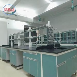 High Safety and C-frame Design Chemistry Lab Workbench with Fire-resistant Features