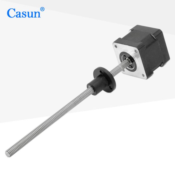 Quality 200mN.M NEMA 14 Stepper Motor With Lead Screw  Tr8x8 P2 Stepper Motor Captive For Madecal Equipment for sale