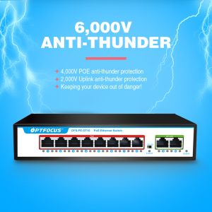 Factory OEM/ODM 100M 10 Port Poe Switch 10port poe switch 8 Port 10/100M ACTIVE