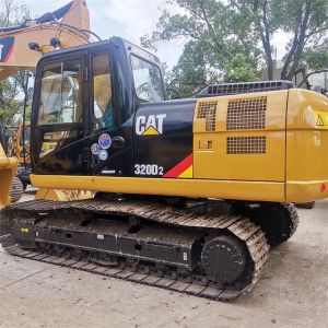Good Condition 20 Ton Crawler Chain Caterpillar Used Cat 320d Excavator Made in
