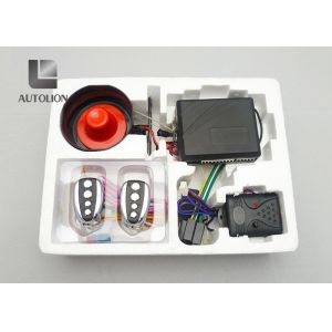 Royal Bemaz Black Car Security System With With Ultrasonic Sensor , LED Status