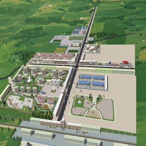 China Tiny Ready Made Light Steel Prefab House With Garage For Worker Labor Camp on sale