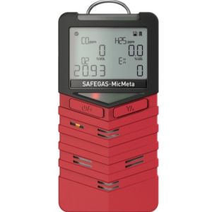 Portable Gas Detector Diffusion Sampling Minisize CO2 and O2 Detector For Safety
