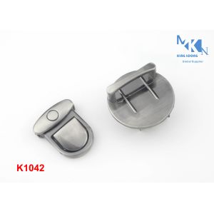 Wholesale Metal ZInc Alloy Puch Bag Twist Lock 19mm Custom Pattern Design Fashion Style from china suppliers