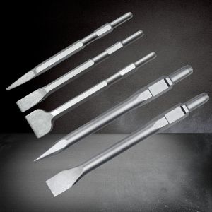 High Hardness VIDO demolition breaker Alloy Steel Hex Flat Point Chisels