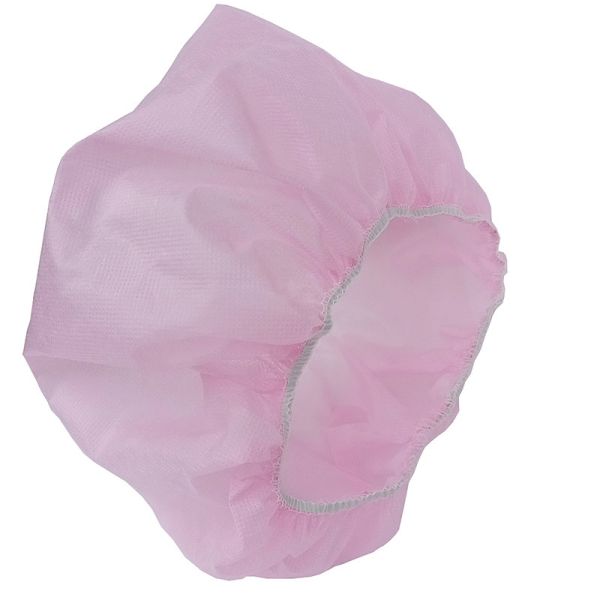 Non Woven Disposable Head Cap , Surgical Bouffant Scrub Hats Lightweight