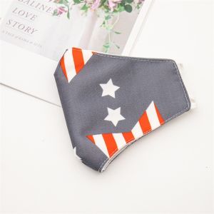 Antibacterial Cute Cotton Fabric 2 Layers Printed Face Mask