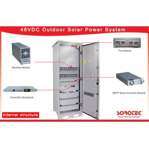IP55 Telecom Solar Power Systems With Remote Monitoring System Operation