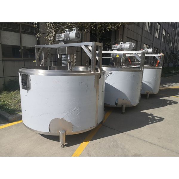 Small Cheese Vat Cheese Making Machine for Food Beverage Production Capacity