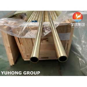 ASTM B111 C44300 O61 Admiralty Brass Seamless Tube, For Heat Exchanger
