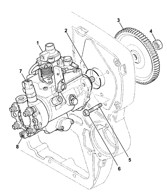 320/06743 320/06937 9520A304G Fuel Injection Pump JCB Excavator Spare Parts For JS130 JS220 JS290 3CX 4CX