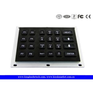 Illuminated Industrial Numeric Keypad Panel Mount With 6x4 Matrix Keys