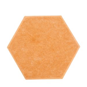 12 Pack 9mm Wall Felt Polyester Hexagonal Acoustic Panels Decorative Soft