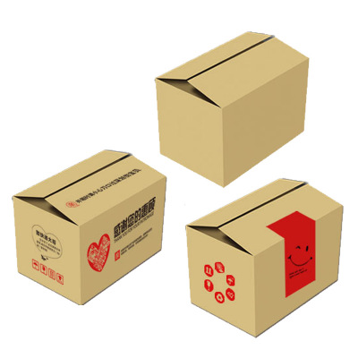 Practical Kraft Paper Corrugated Gift Box Dustproof Wear Resistant
