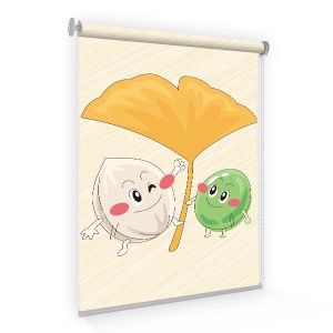 China plain 3D Printed Roller Blinds , Patterned Vertical Blind Slats Low maintenance on sale