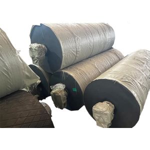 Drive Unit Belt Conveyor Head Pulley Diameter 400mm Diamond Lining