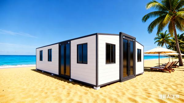 40ft Expandable Container Home with Customizable Interior Finish Expandable