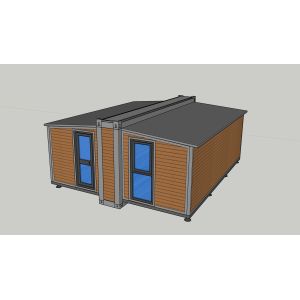 Container Houses Full King Prefabricated Office Building with Technical Support
