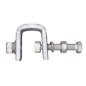 OPGW Shield 70mm2 Pole Down Cable Clamp For Tower