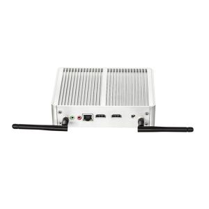 Intel Mini PC Pentium 3805U With Single LAN Fanless Heat Disspation Method For