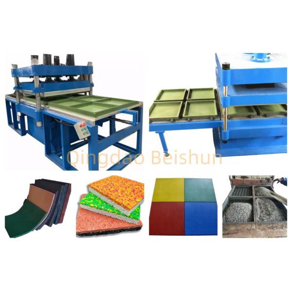 Pressure Rubber Floor Tile Production Machine