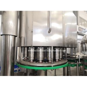Monoblock 1500bph Dia 100mm Juice Bottle Filling Machine