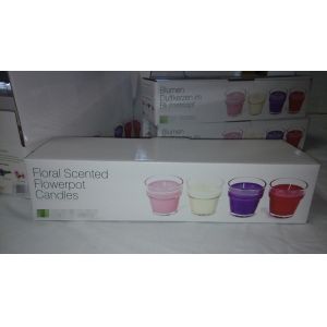 100% soy wax glass candle with high fragrance rate,4 colors assorted in printed
