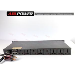 Disco 8 Way Socket Relay 13A Remote Power Reboot Switch