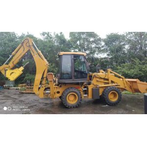 75KW Backhoe Wheel Loader Rationally Distributed Tractor Loader Backhoe