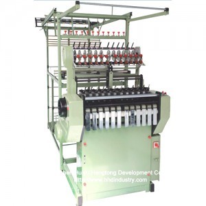 Semi-automatic Nylon Zipper Tape Weaving Machine with Touch Screen Control and