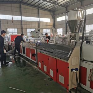 Customizable 300mm PVC WPC wall panel extrusion line as Requirement