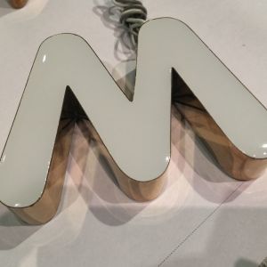 Led Backlit letters acrylic letter dispenser