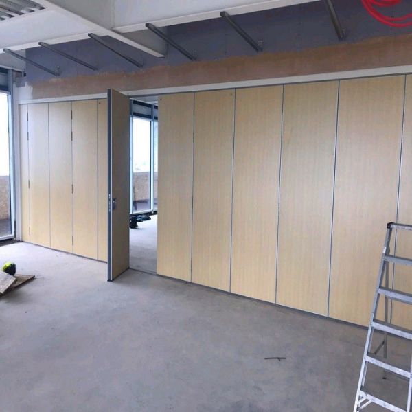 Hotel Fireproof Sliding Soundproof Movable Partition Walls Up To 4000mm Height
