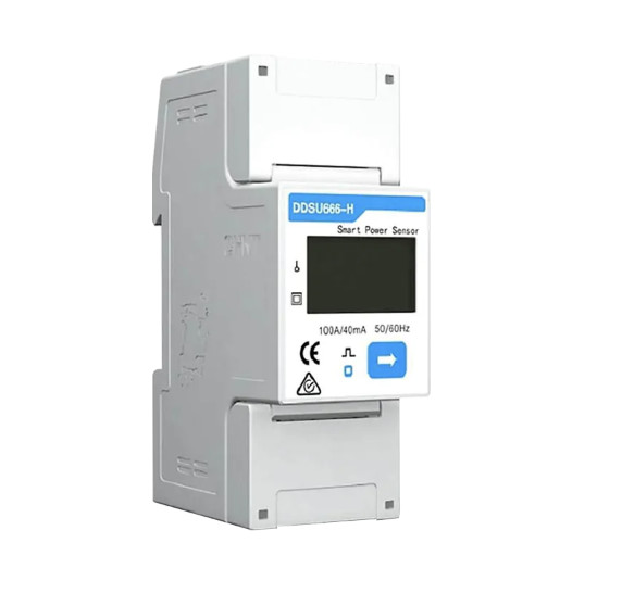 Quality DDSU666-H Solar Energy Meter 100A Huawei Power Meter One Phase for sale