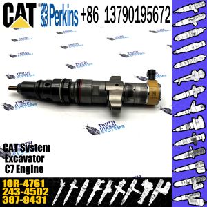 Diesel injector 243-4502 2434502 10R-4761 10R4761 Reman Injector Fuel CAT for C7