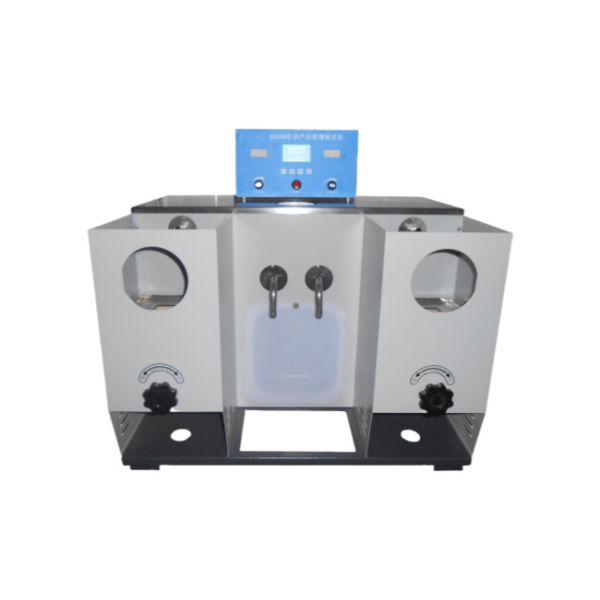 Double hole refrigeration petroleum product distillation and boiling range analyzer ASTM D86