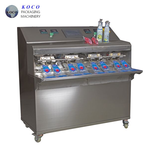 Quality KOCO Wholesale high quality electrolyte spout pouch milk filling machine for sale