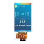4.3" IPS TFT LCD/480x800 display/MCU interface/40 PIN FPC/NT35510/C8051/Arduino