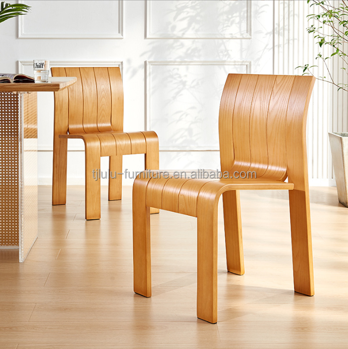 Solid Wood Dining Stackable Chair For Events Suitable For Various Events