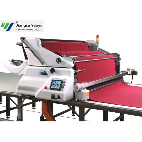 High Speed PLC Automatic Spreading Machine For Knit / Woven Fabric Easy