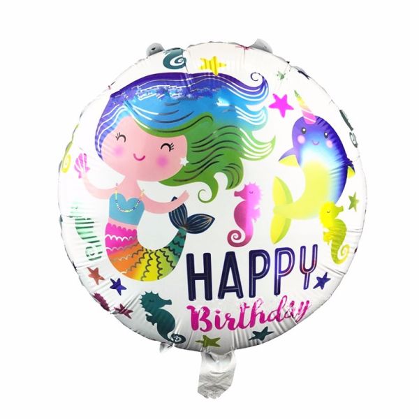 18inch happy birthday foil balloon